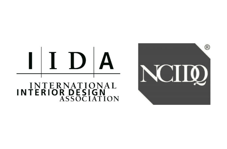 IIDA International Interior Design Association Logo + NCIDQ logo
